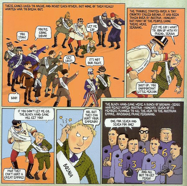 Causes of WW1 Cartoon p.1